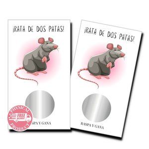 Tarjetas Chistosas En Español - Funny Scratch Off Cards -Party Decorations Games